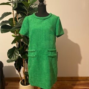 Eliza J Vibrant Green Mini Dress